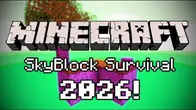 Minecraft: SkyBlock Survival in 2026! Ep. 2 - Strange Shapes