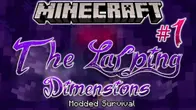 EVERYTHING IS TRYING TO KILL ME!! | Larping Dimensions Modded Survival #1 | Minecraft
