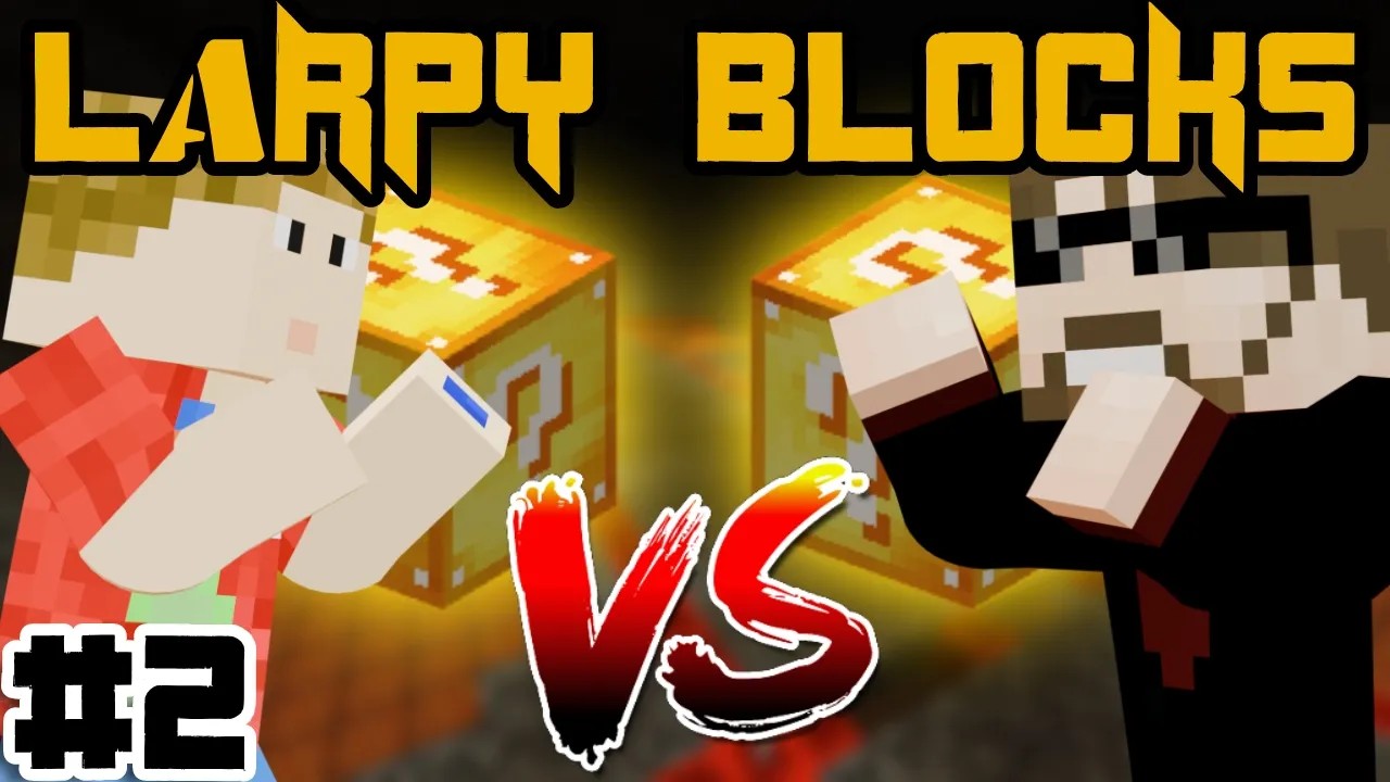 Larpy Block Challenge #2 | Tinkers construct OP!! (Lucky Block Challenge)