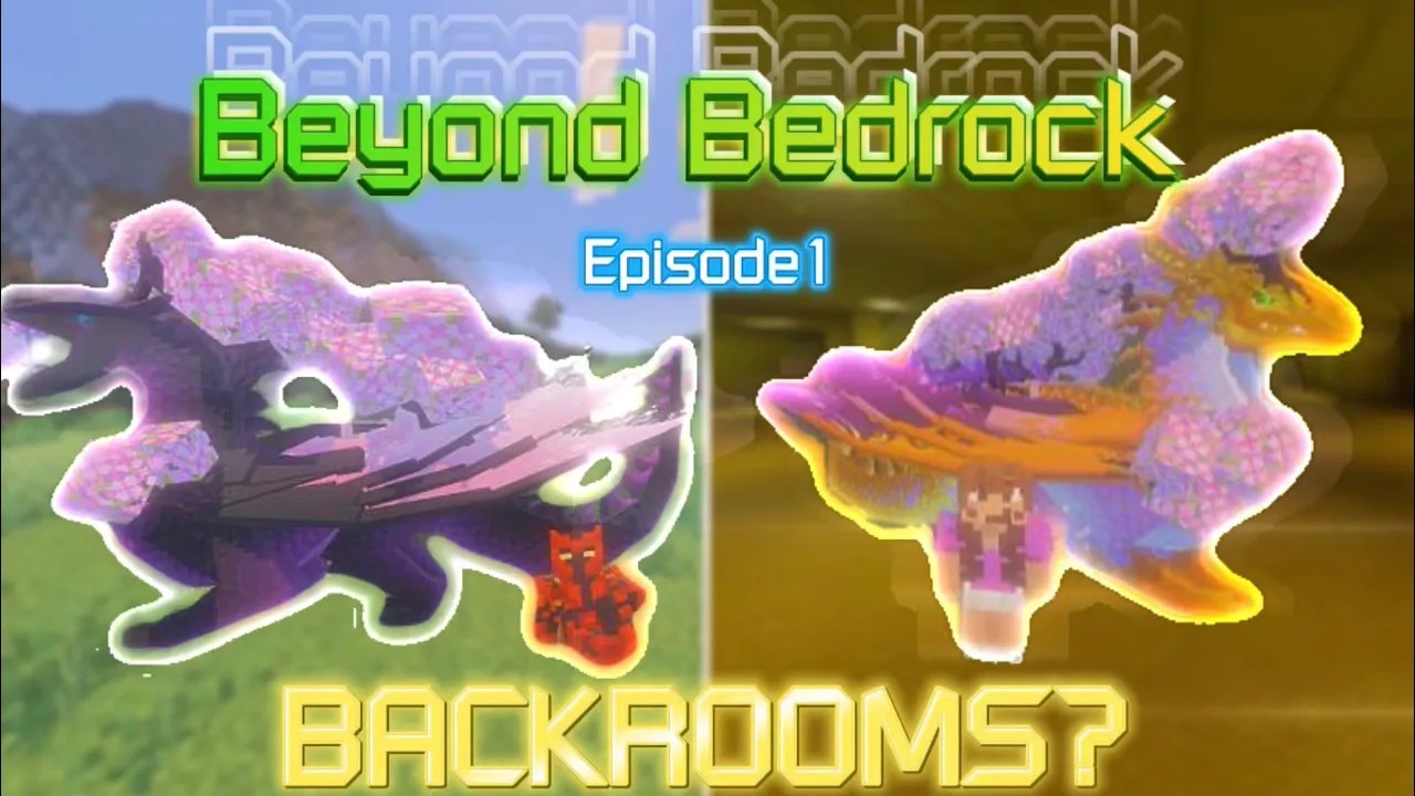 MINECRAFT: BEYOND BEDROCK - BACKROOMS? [S1;EP1] | LarpularMMOs & Femma