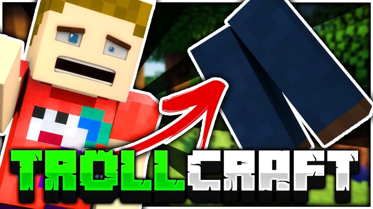 TROLL CRAFT(reupload) | WHO STOLE MY PANTS?! | EP: 01 w/CaptainLarplez and LLarpdee!!