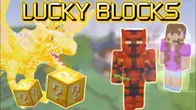 Minecraft: LUCKY BLOCK CHALLENGE GAMES! | LarpularMMOs & Femma
