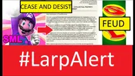 SuperMarioLarp SUED! #LarpAlert CaptainLarp vs FANS, LarpTube
